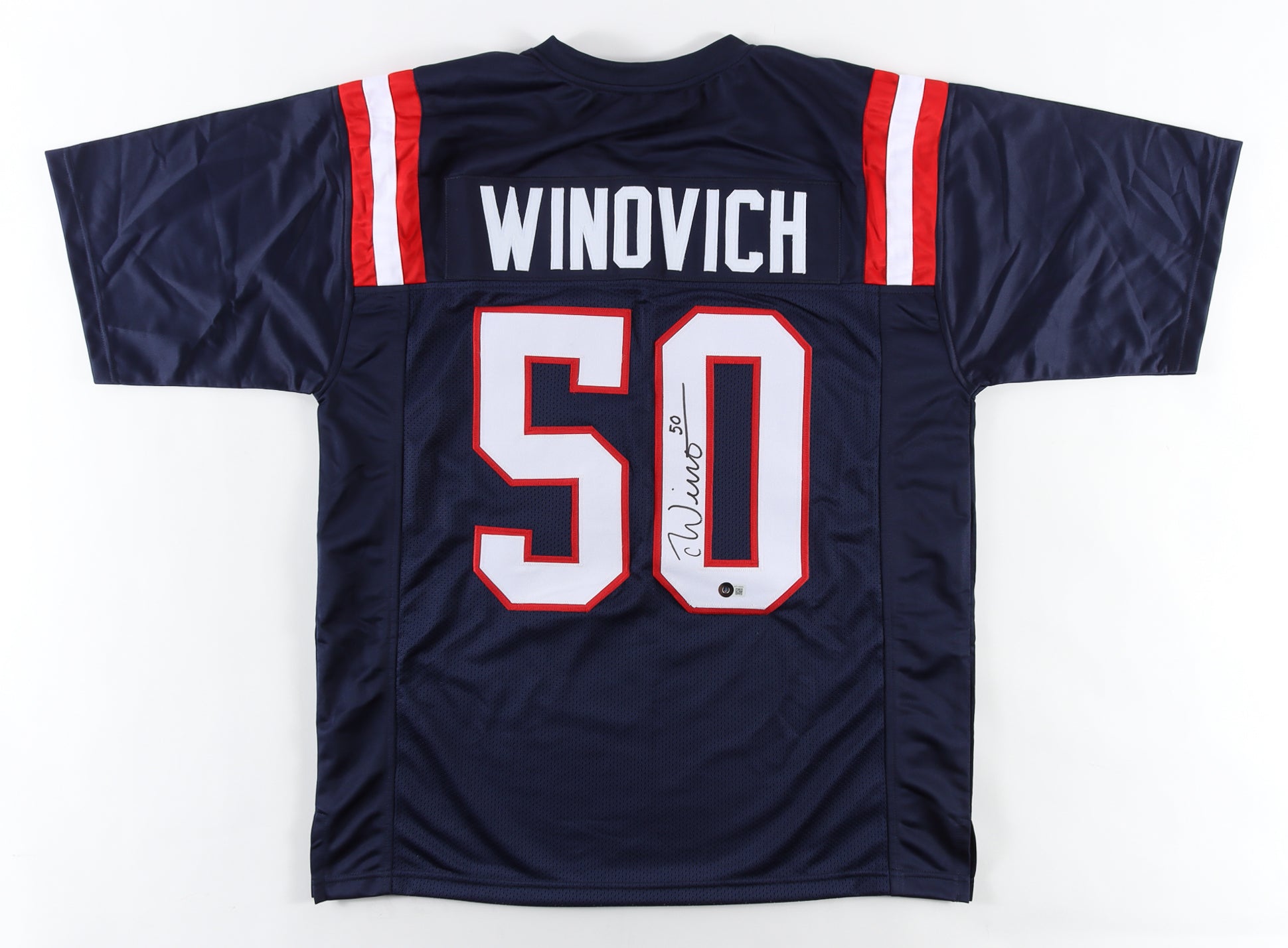 Chase Winovich Signed Jersey (Beckett)