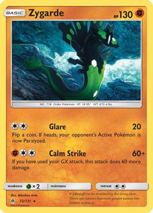 Zygarde 072/131 - SM Forbidden Light