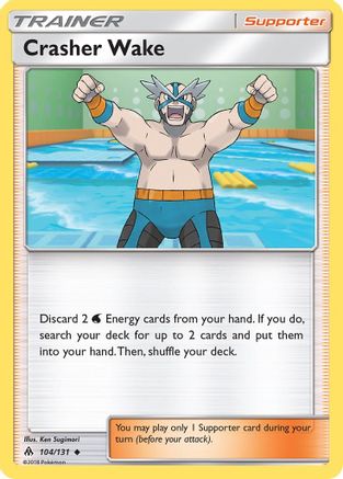Crasher Wake 104/131 - SM Forbidden Light