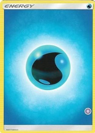 Water Energy () - SM Trainer Kit Alolan Sandslash & Alolan Ninetales