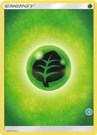 Grass Energy () - SM Trainer Kit Alolan Sandslash & Alolan Ninetales