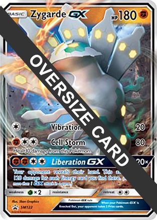 Zygarde GX SM122 - Jumbo Cards Holofoil