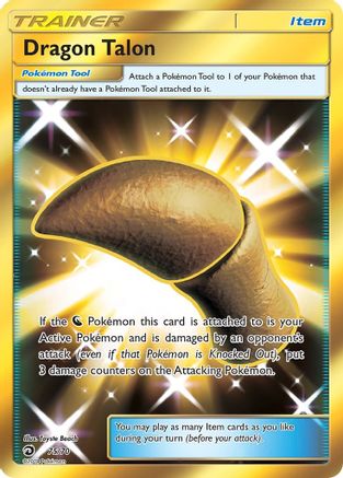 Dragon Talon (Secret) 075/70 - Dragon Majesty Holofoil