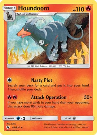 Houndoom 046/214 - SM Lost Thunder