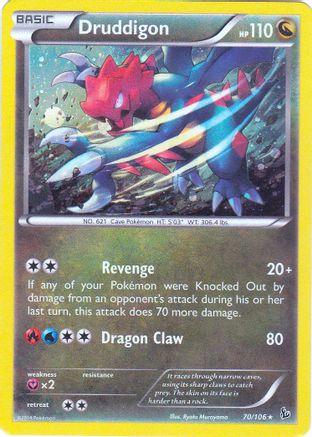 Druddigon (Cosmos Holo) 070/106(Cosmos - Blister Exclusives Holofoil