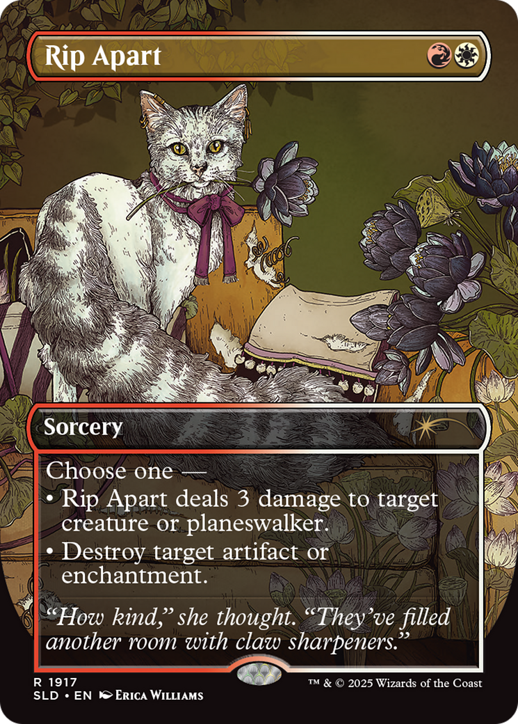 Rip Apart (SLD-1917) - Secret Lair Drop (Borderless) Foil