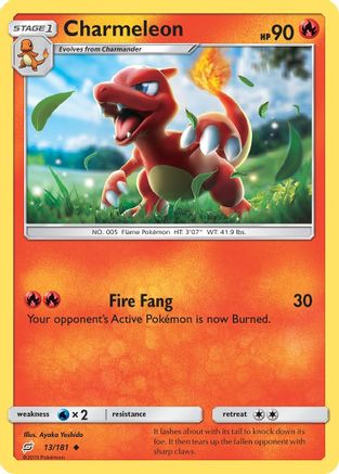 Charmeleon 013/181 - SM Team Up Reverse Holofoil