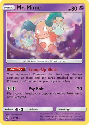 Mr. Mime 066/181 - SM Team Up