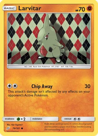 Larvitar 079/181 - SM Team Up Reverse Holofoil