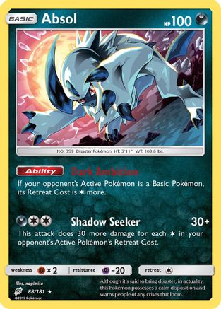 Absol 088/181 - SM Team Up Holofoil