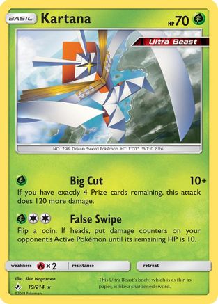 Kartana 019/214 - SM Unbroken Bonds Holofoil