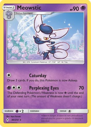 Meowstic 080/214 - SM Unbroken Bonds Reverse Holofoil