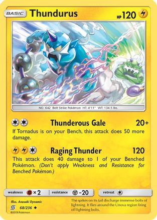 Thundurus 068/236 - SM Unified Minds