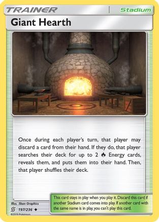 Giant Hearth 197/236 - SM Unified Minds Reverse Holofoil