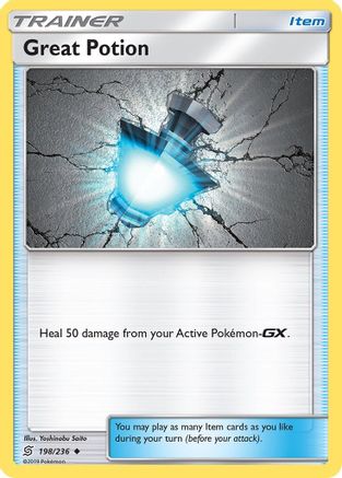 Great Potion 198/236 - SM Unified Minds Reverse Holofoil