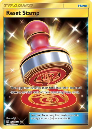 Reset Stamp (Secret) 253/236 - SM Unified Minds Holofoil