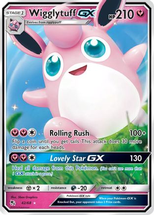 Wigglytuff GX 042/68 - Hidden Fates Holofoil