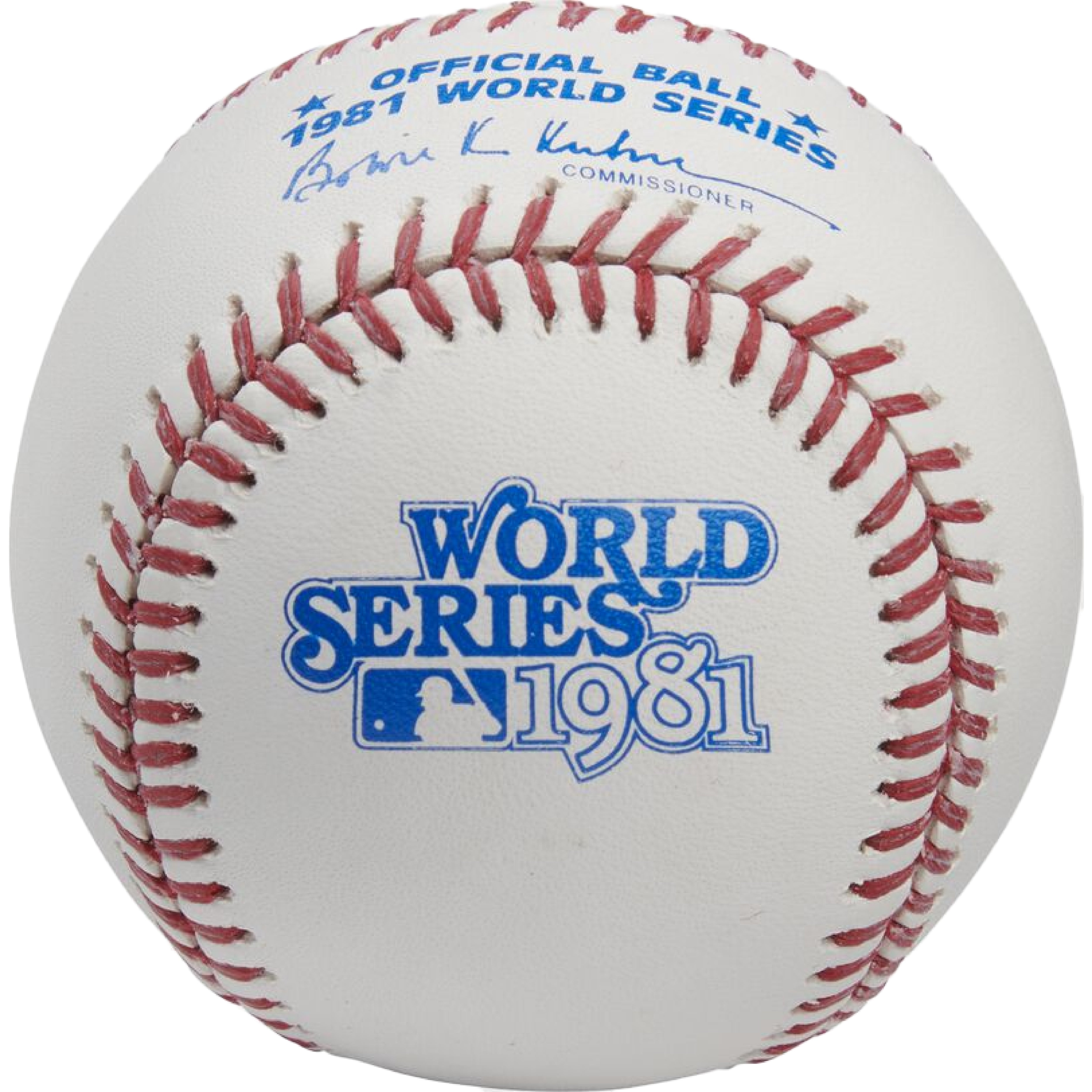 1981 World Series OFFICIAL BASEBALL - (1981 W/S) - WSBB81