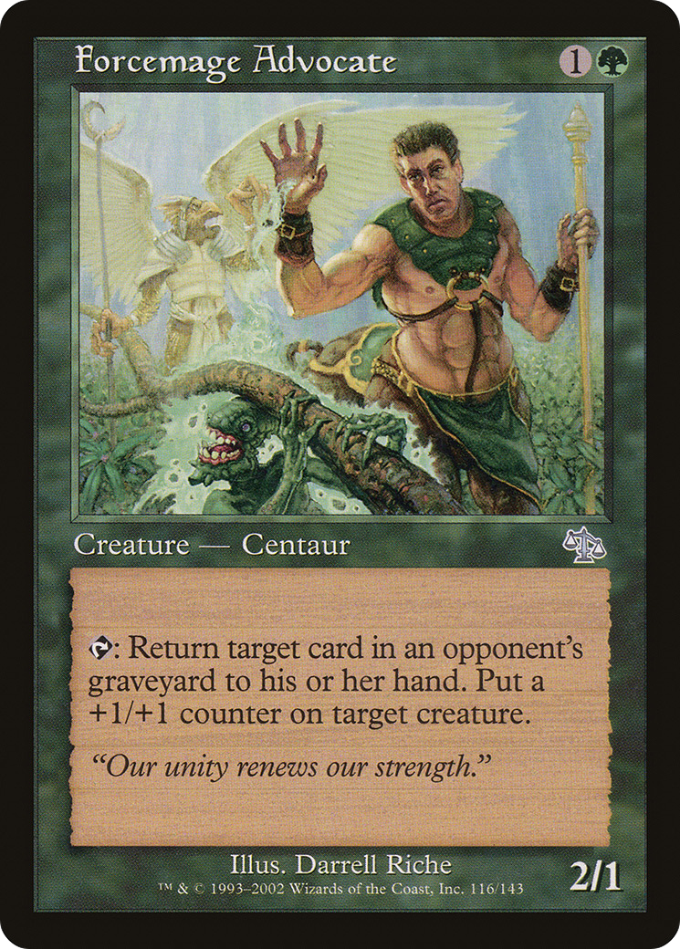 Forcemage Advocate (JUD-116) - Judgment Foil