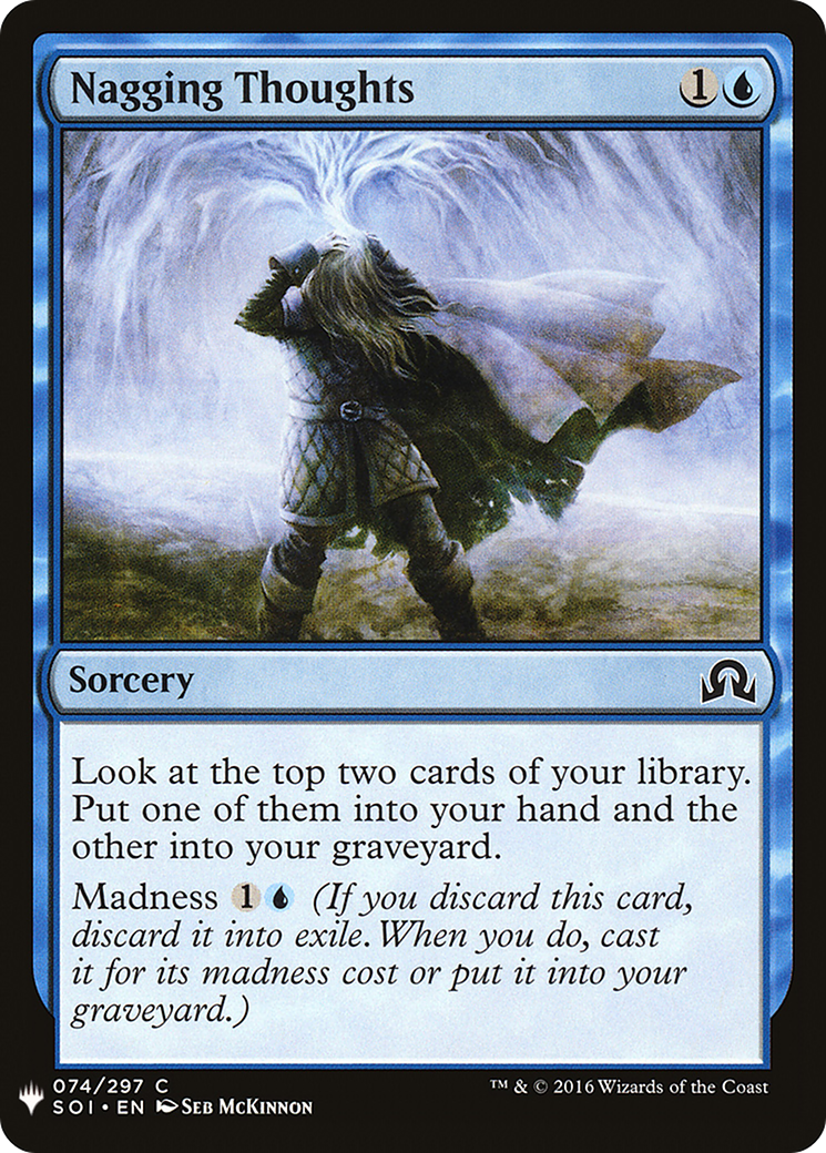 Nagging Thoughts (LIST-SOI-74) - The List