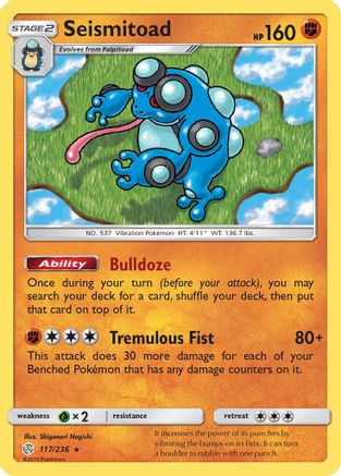 Seismitoad 117/236 - SM Cosmic Eclipse
