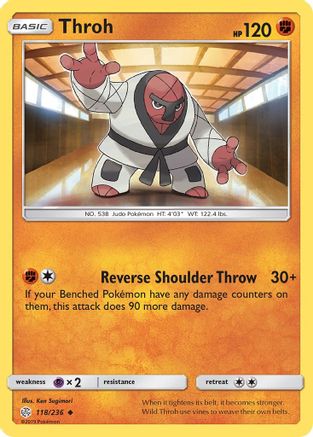 Throh 118/236 - SM Cosmic Eclipse Reverse Holofoil