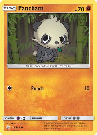 Pancham 119/236 - SM Cosmic Eclipse