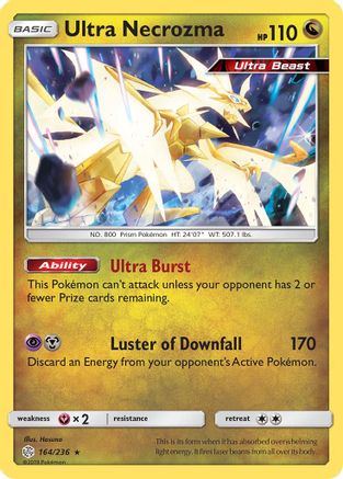Ultra Necrozma 164/236 - SM Cosmic Eclipse Reverse Holofoil
