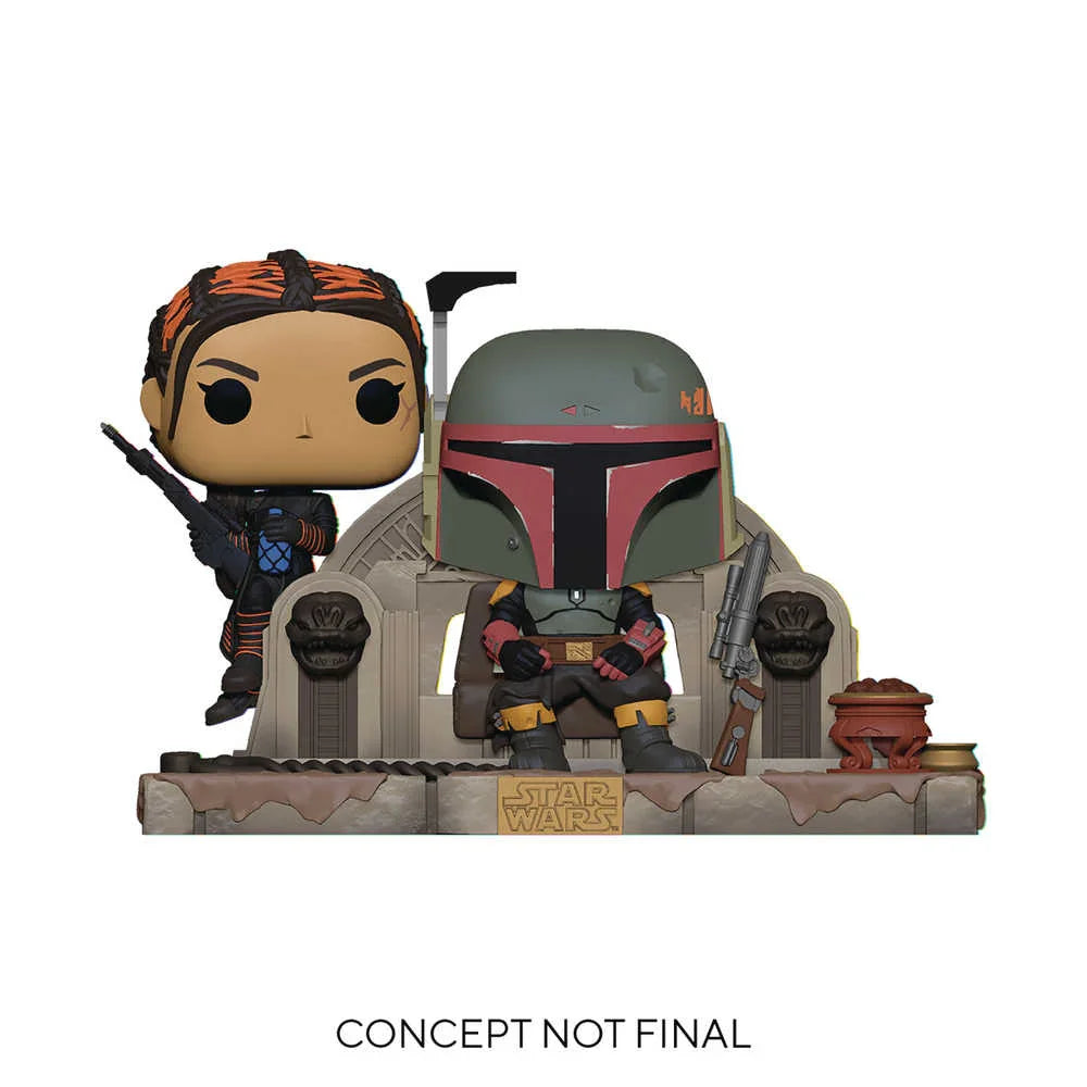Pop! Moment: Star Wars The Mandalorian - Boba Fett & Fennec Shand Vinyl Figure