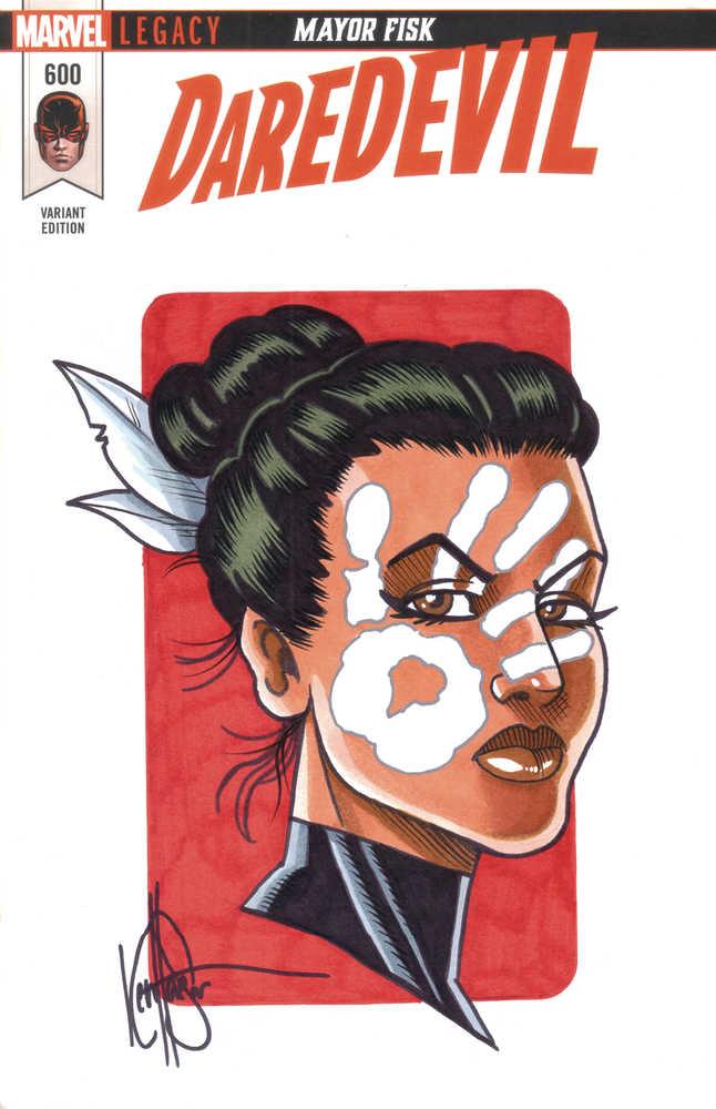Daredevil (2018) #600C SIGNED & REMARKED