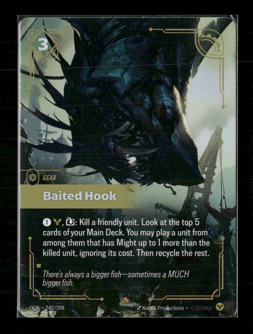Baited Hook #242/298 Rare - Riftbound Origins
