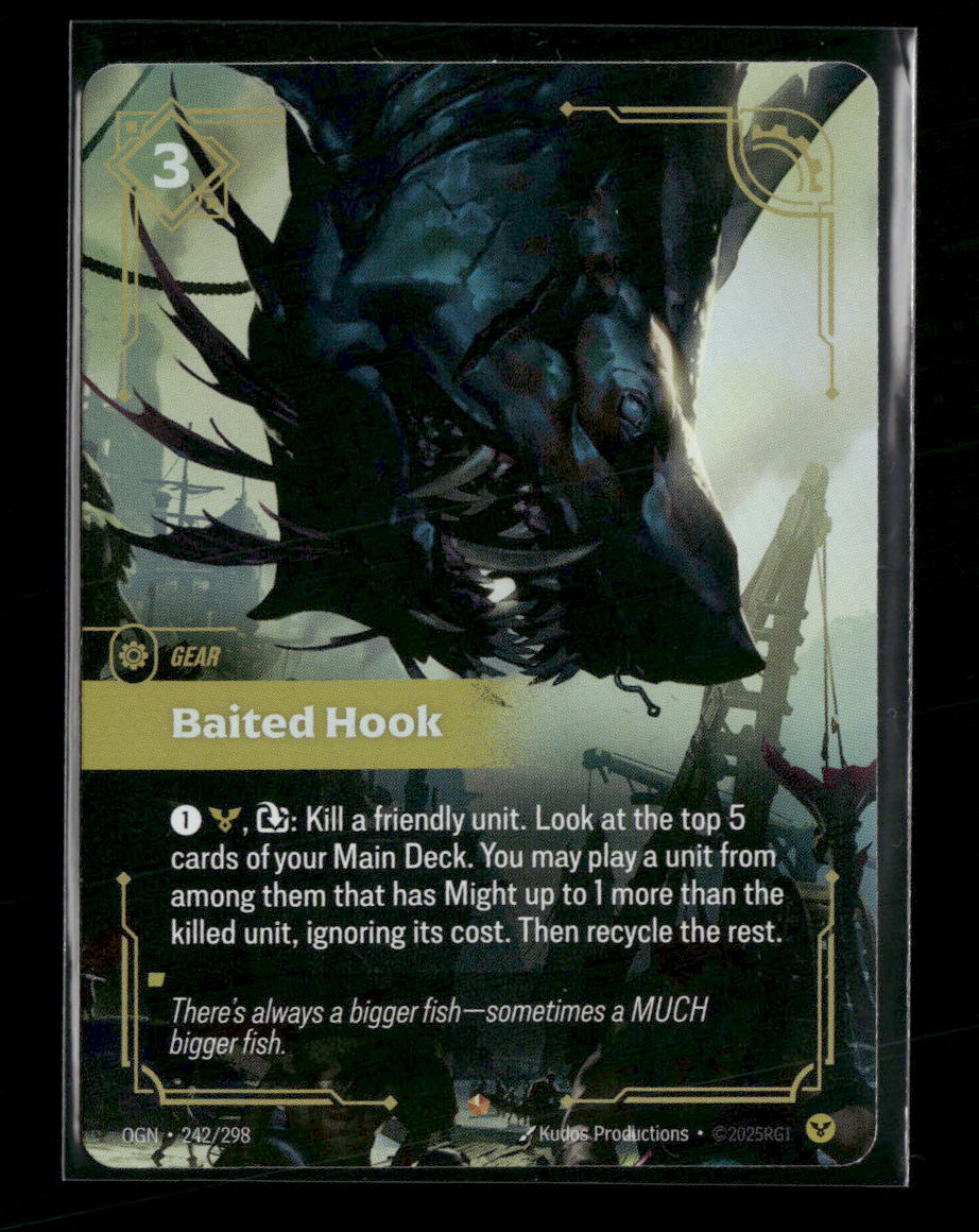 Baited Hook #242/298 Foil Epic - Riftbound Origins