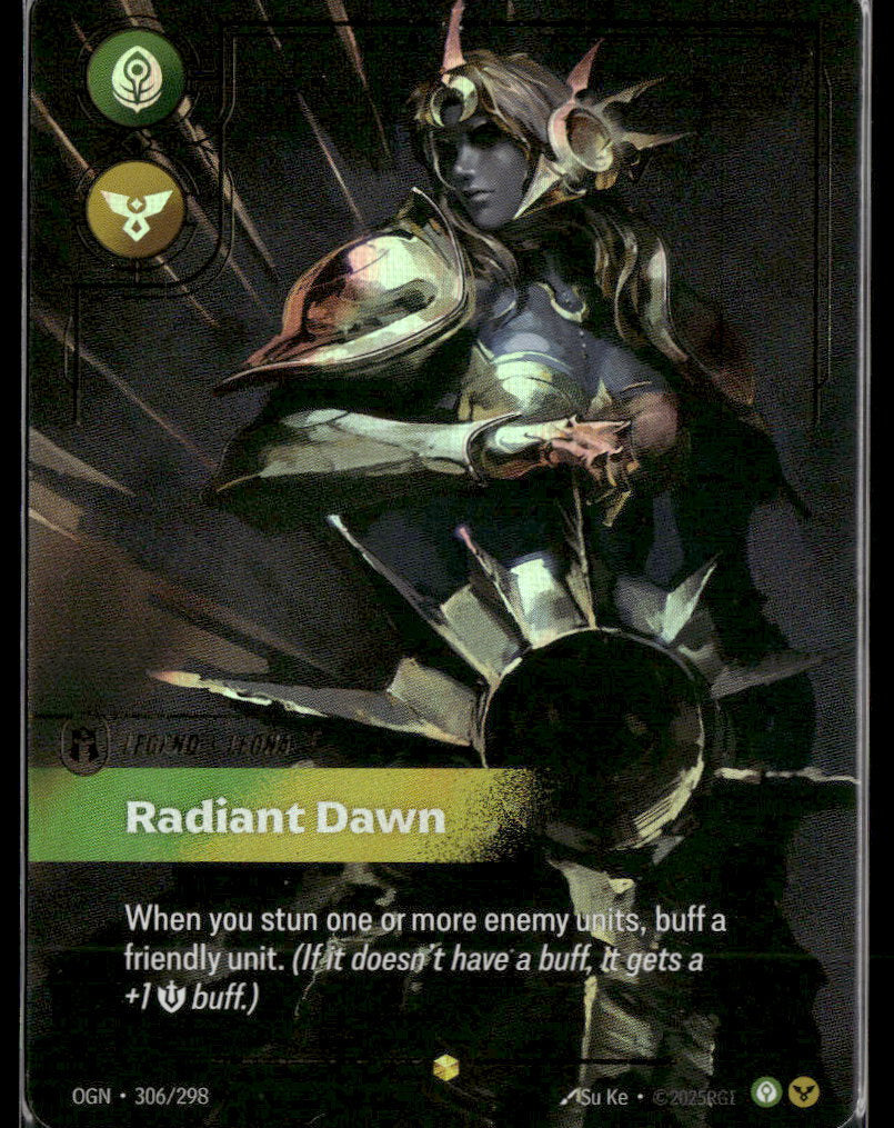 Radiant Dawn #306/298 Legendary - Riftbound Origins