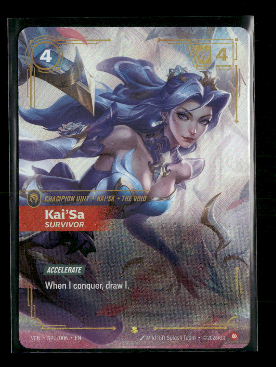 Kai'Sa, Survivor #SP1/006 Foil Showcase - Riftbound Vendetta