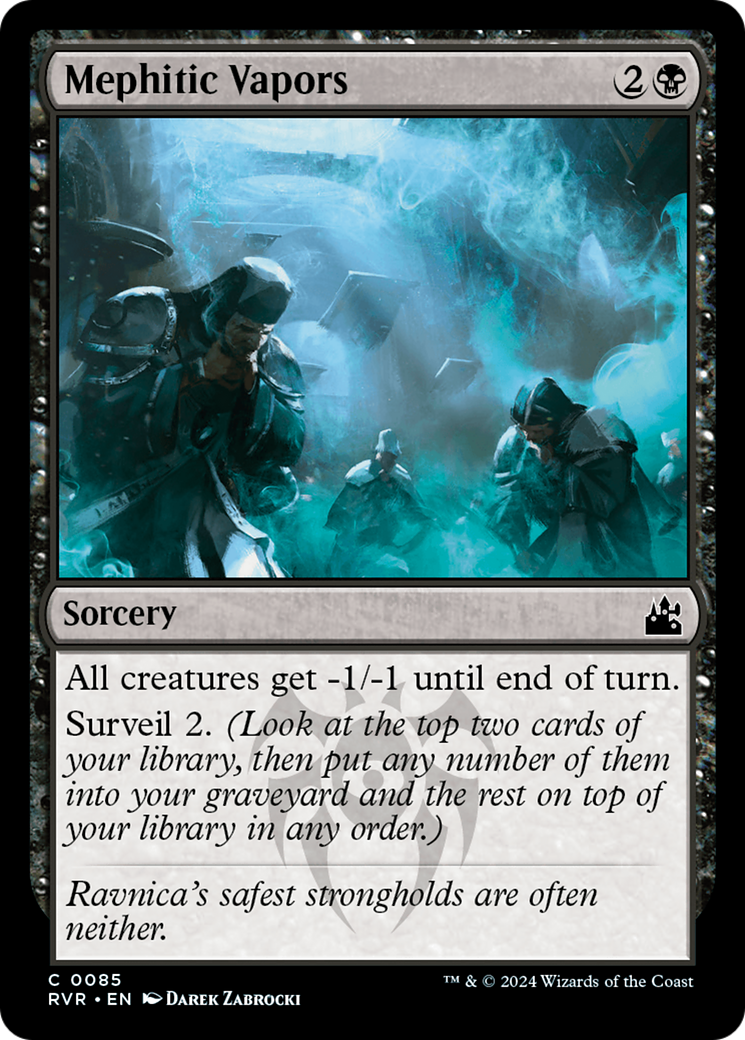 Mephitic Vapors (RVR-085) - Ravnica Remastered