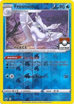 Frosmoth 064/202 - League & Championship Cards - Reverse Holofoil