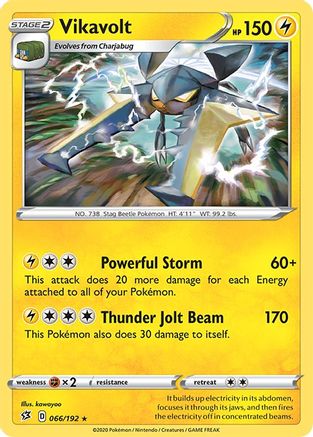 Vikavolt 066/192 - SWSH02 Rebel Clash Holofoil