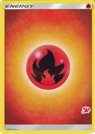 Fire Energy (# Charizard Stamped) - Battle Academy