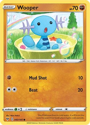 Wooper 083/185 - SWSH04 Vivid Voltage