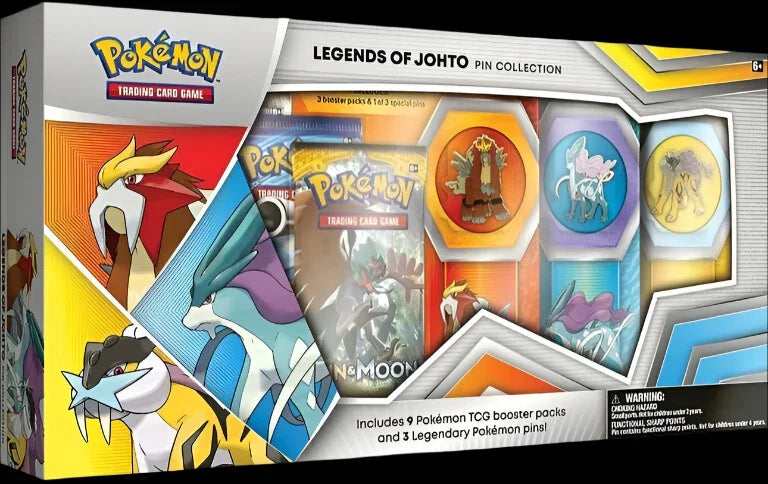 Pin Collection - Legends of Johto