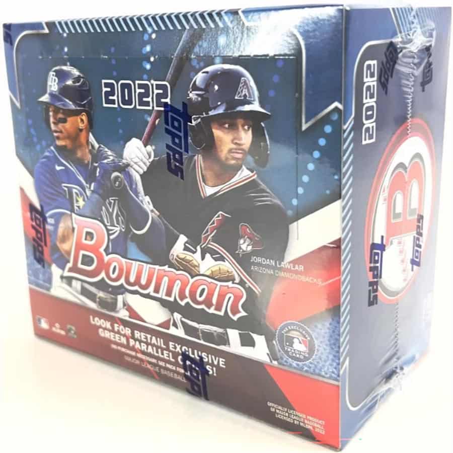 2022 Bowman Baseball Display Box Retail 24ct