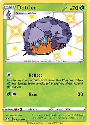 Dottler SV008/SV122 - Shining Fates Shiny Vault Holofoil