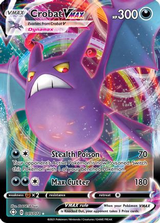 Crobat VMAX 045/072 - Shining Fates Holofoil