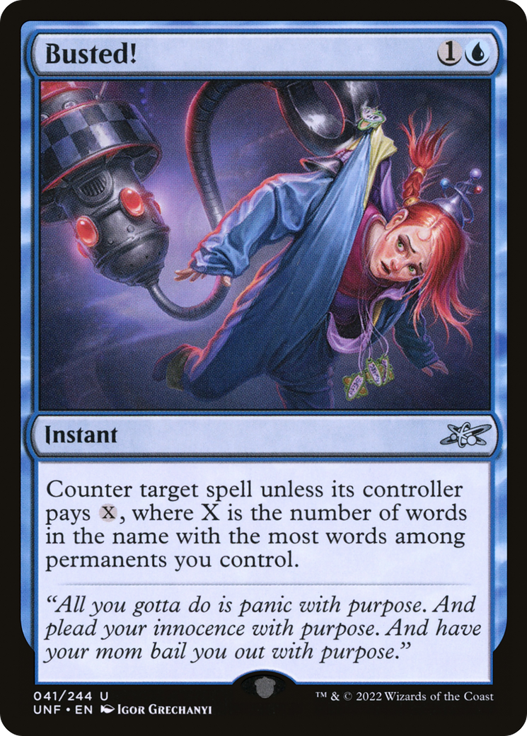 Busted! (UNF-041) - Unfinity