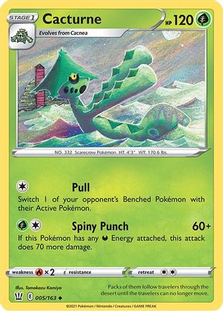 Cacturne 005/163 - SWSH05 Battle Styles