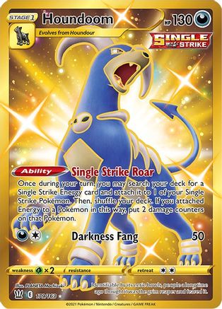 Houndoom (Secret) 179/163 - SWSH05 Battle Styles Holofoil