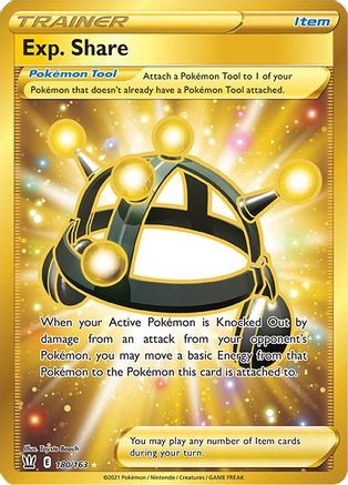 Exp. Share (Secret) 180/163 - SWSH05 Battle Styles Holofoil