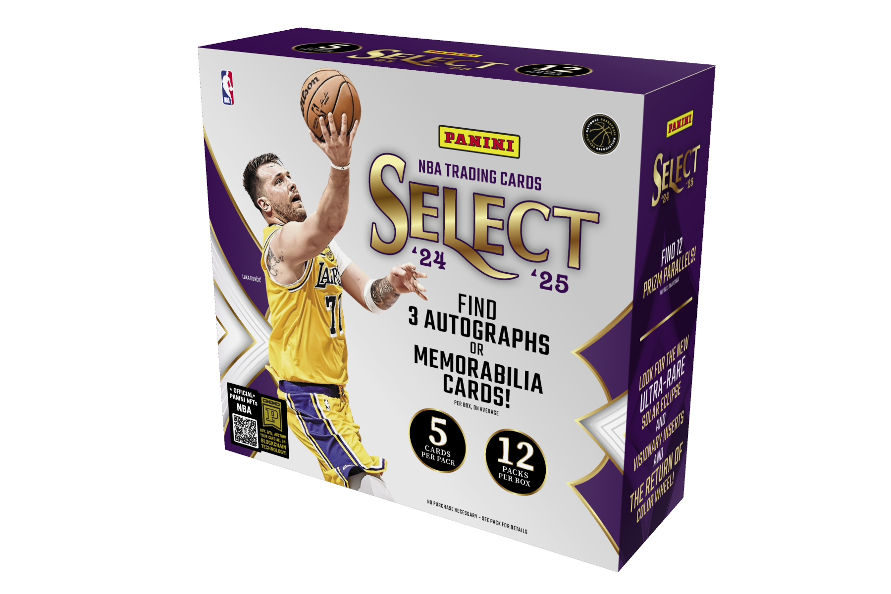 2024-25 Panini Select NBA Trading Card Box (Hobby)