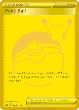 Poke Ball SWSH146/307 - SWSH Sword & Shield Promo Cards Holofoil