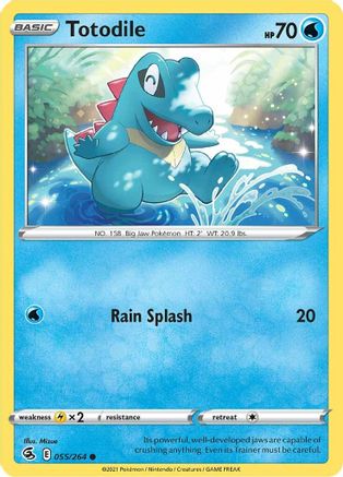 Totodile 055/264 - SWSH08 Fusion Strike